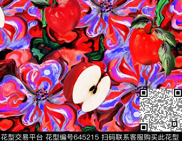 杜嘉班纳花卉花朵数码印花华亿平台下载（图片编号: 645215） - 瓦栏（Walan）