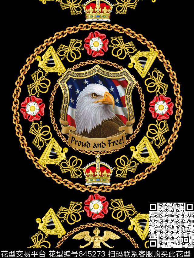 欧美民族风宫廷数码印花华亿平台下载（图片编号: 645273） - 瓦栏（Walan）