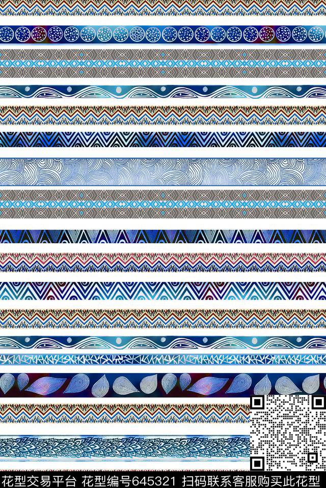 欧式纹理女装格子数码印花华亿平台下载（图片编号: 645321） - 瓦栏（Walan）