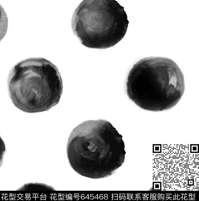 南美笔触民族风数码印花华亿平台下载（图片编号: 645468） - 瓦栏（Walan）