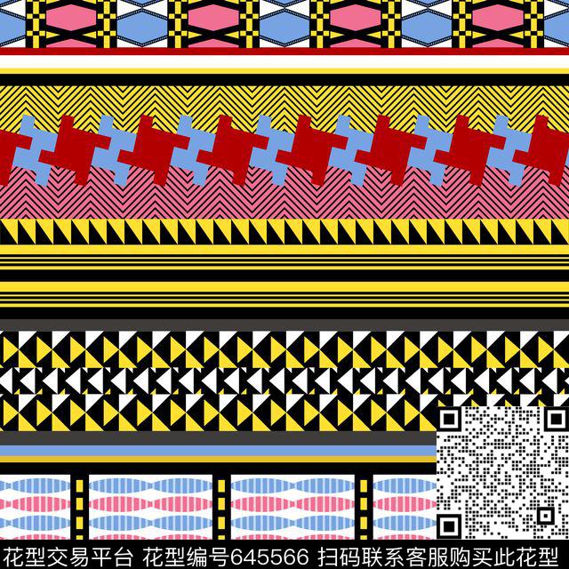 几何传统印花华亿平台下载（图片编号: 645566） - 瓦栏（Walan）
