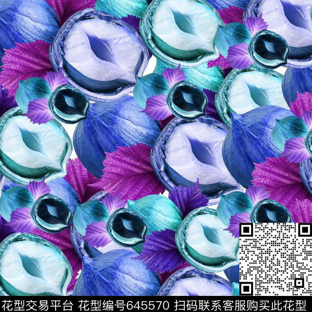 蔬菜水果时尚流行水果数码印花华亿平台下载（图片编号: 645570） - 瓦栏（Walan）