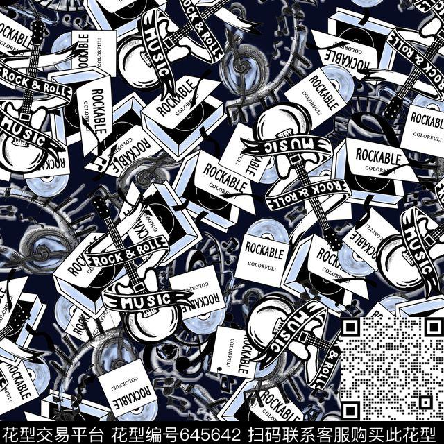 字母传统印花华亿平台下载（图片编号: 645642） - 瓦栏（Walan）