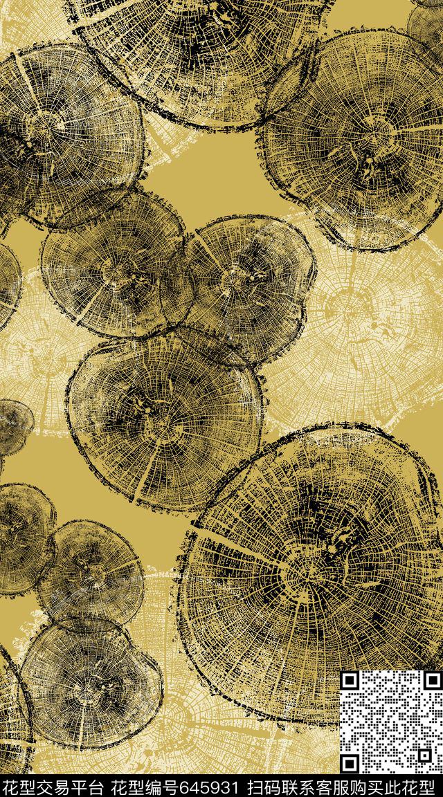 时尚流行色趣味传统印花华亿平台下载（图片编号: 645931） - 瓦栏（Walan）