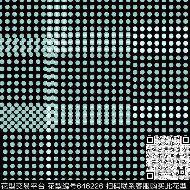 时尚休闲男装几何圆点传统印花华亿平台下载（图片编号: 646226） - 瓦栏（Walan）