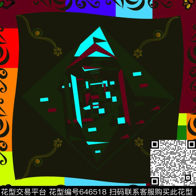 尼泊尔的密藏文化原创神秘风传统印花华亿平台下载（图片编号: 646518） - 瓦栏（Walan）