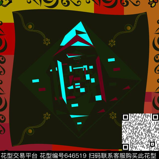 尼泊尔的密藏文化原创神秘风传统印花华亿平台下载（图片编号: 646519） - 瓦栏（Walan）