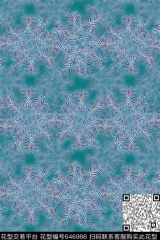 热带植物多色热带海滨度假数码印花华亿平台下载（图片编号: 646986） - 瓦栏（Walan）