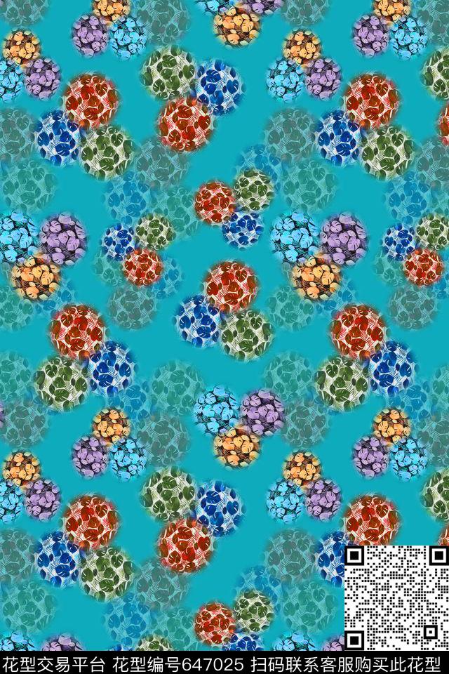 多色热带植物热带海滨度假数码印花华亿平台下载（图片编号: 647025） - 瓦栏（Walan）