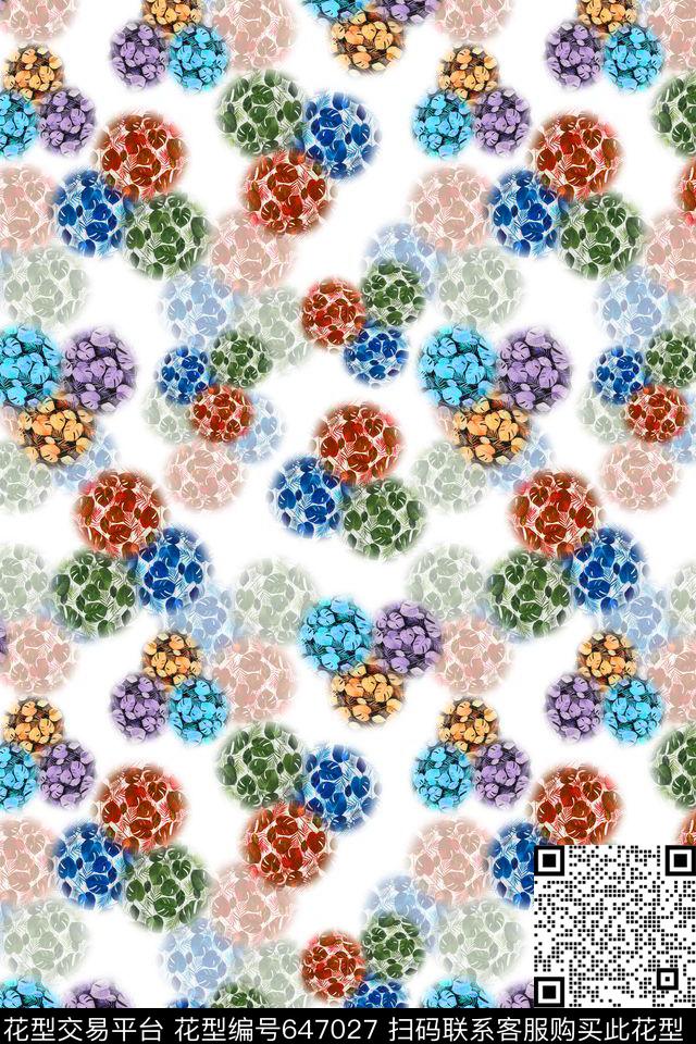 多色热带植物热带海滨度假数码印花华亿平台下载（图片编号: 647027） - 瓦栏（Walan）