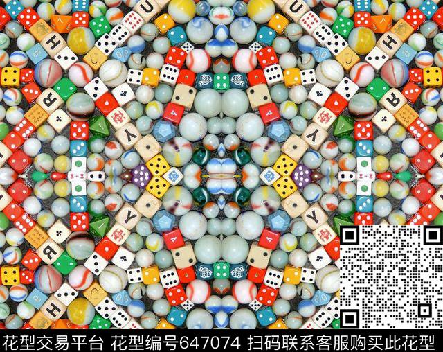 条纹大牌风南美传统印花华亿平台下载（图片编号: 647074） - 瓦栏（Walan）