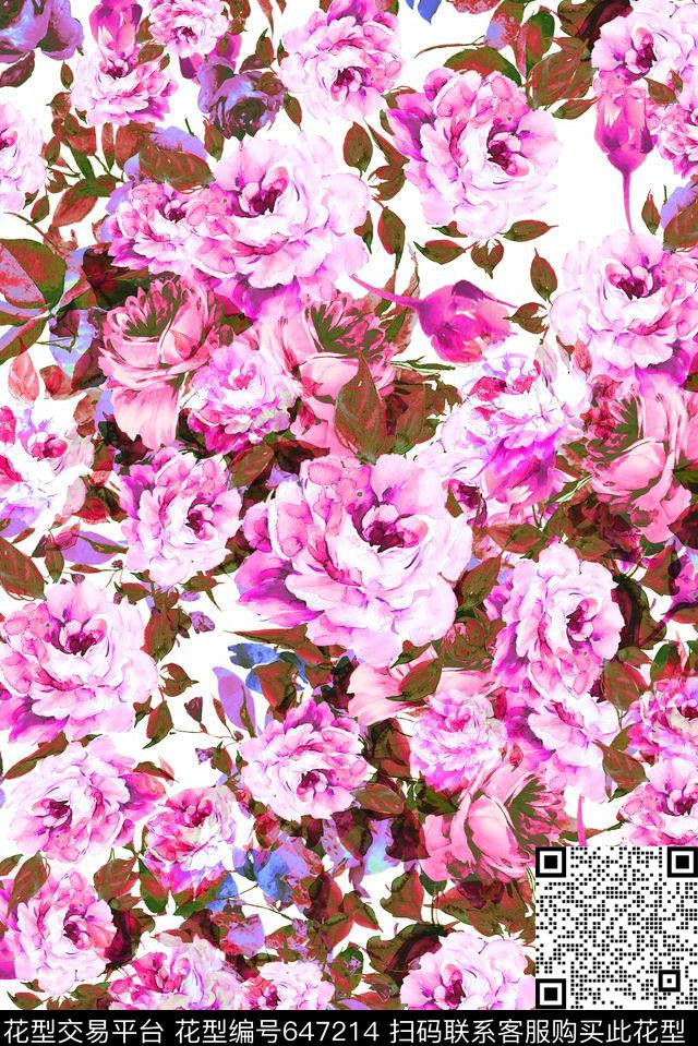 零点--家纺数码零点--女装数码印花华亿平台下载（图片编号: 647214） - 瓦栏（Walan）