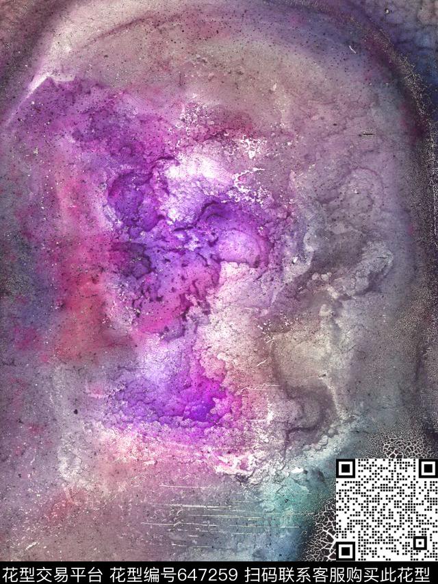 纹理另类前卫数码印花华亿平台下载（图片编号: 647259） - 瓦栏（Walan）