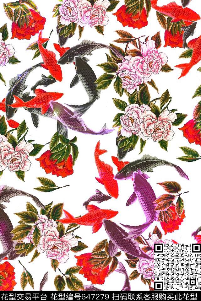 十字绣花卉十字绣雨数码印花华亿平台下载（图片编号: 647279） - 瓦栏（Walan）