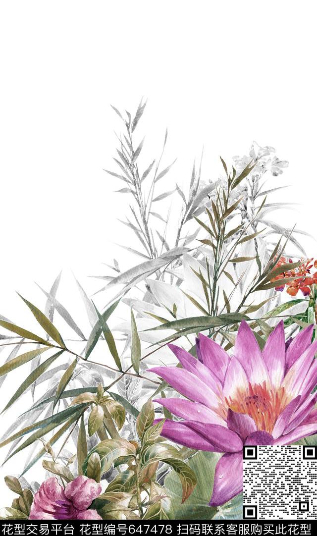 经典旗袍客户数码印花华亿平台下载（图片编号: 647478） - 瓦栏（Walan）