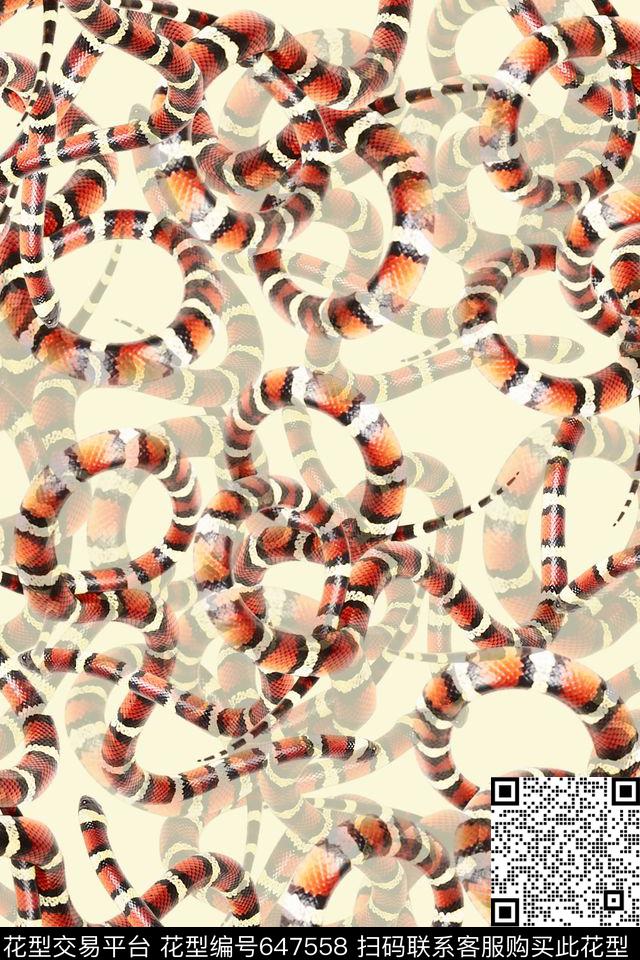 女装四方连续抽象几何数码印花华亿平台下载（图片编号: 647558） - 瓦栏（Walan）