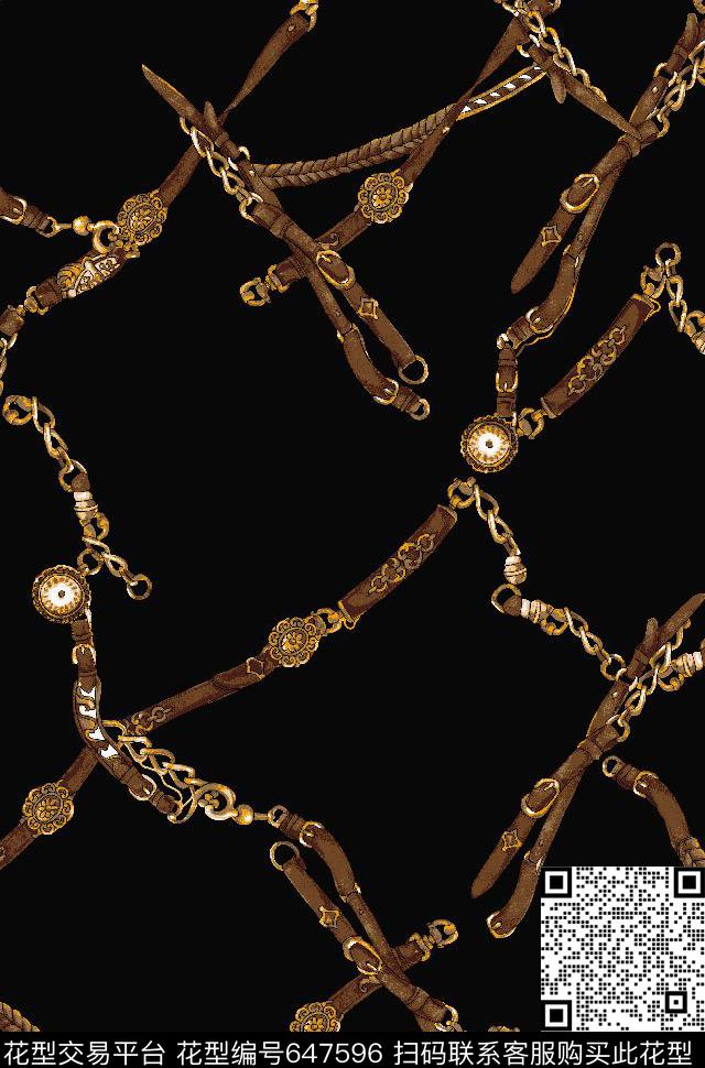 趣味传统印花华亿平台下载（图片编号: 647596） - 瓦栏（Walan）