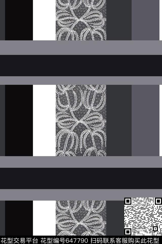 商务数码格子组合格子混搭传统印花华亿平台下载（图片编号: 647790） - 瓦栏（Walan）