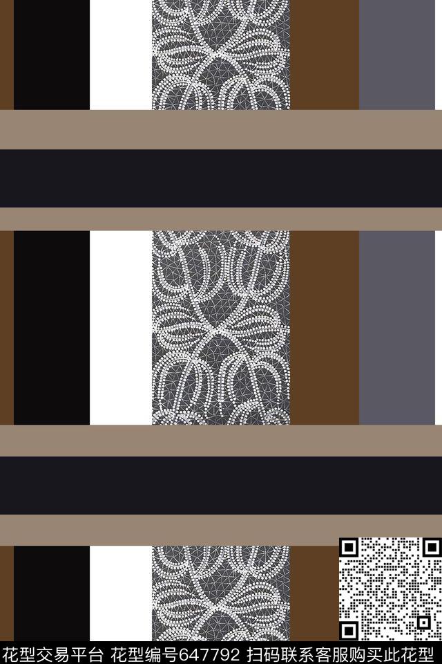 商务数码格子组合格子混搭传统印花华亿平台下载（图片编号: 647792） - 瓦栏（Walan）