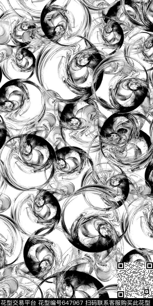 创意新奇年轻女性数码印花华亿平台下载（图片编号: 647967） - 瓦栏（Walan）