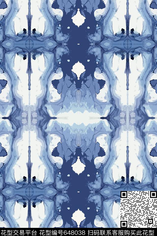 纹理创意手绘纹样传统印花华亿平台下载（图片编号: 648038） - 瓦栏（Walan）