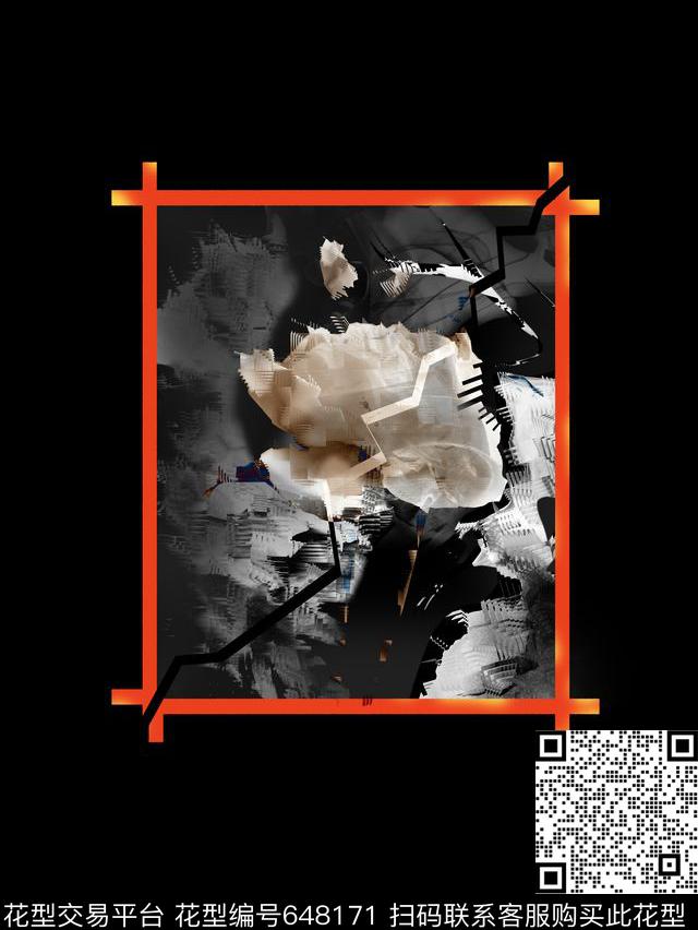 寂寞星球的玫瑰潮牌男士定位花卫衣t恤华亿平台数码印花华亿平台下载（图片编号: 648171） - 瓦栏（Walan）