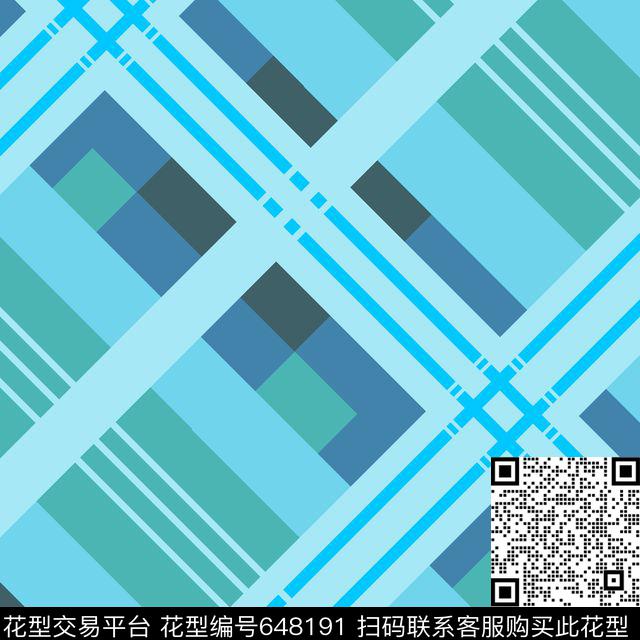 苏格兰格格子方格传统印花华亿平台下载（图片编号: 648191） - 瓦栏（Walan）