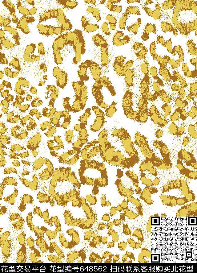 动物纹豹纹传统印花华亿平台下载（图片编号: 648562） - 瓦栏（Walan）