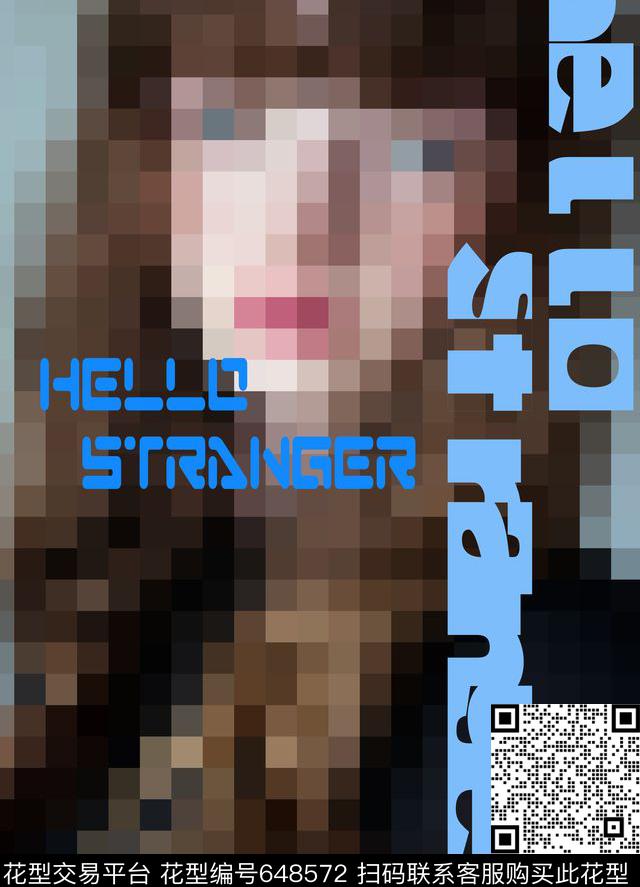 时尚个性字母数码印花华亿平台下载（图片编号: 648572） - 瓦栏（Walan）