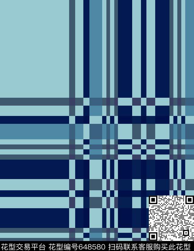 条纹格子传统印花华亿平台下载（图片编号: 648580） - 瓦栏（Walan）