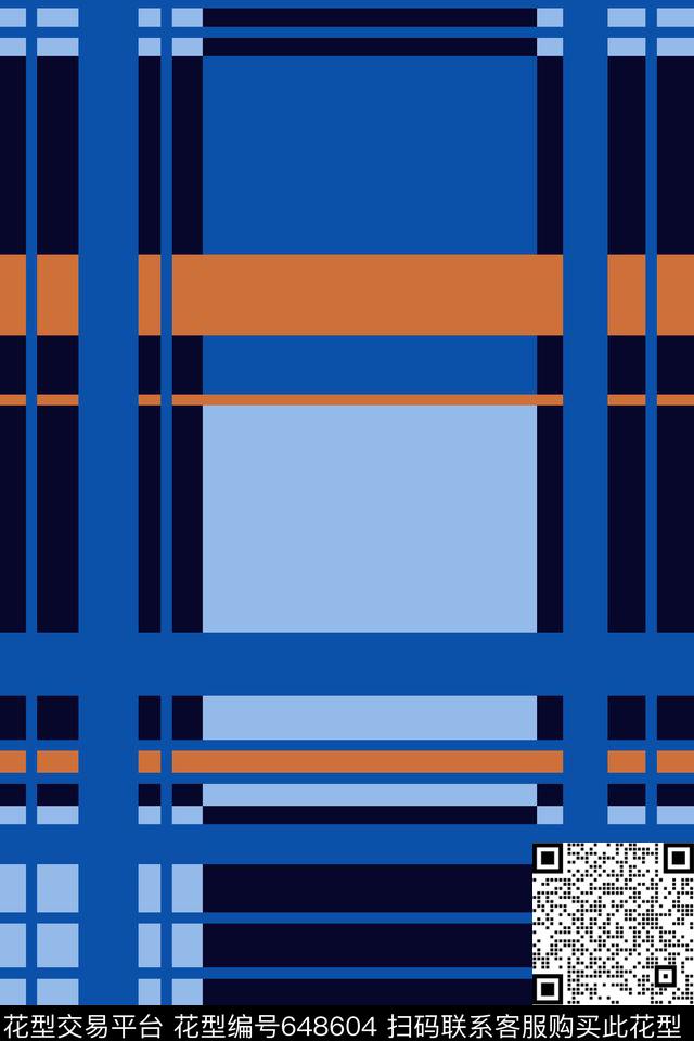 方格几何格子传统印花华亿平台下载（图片编号: 648604） - 瓦栏（Walan）