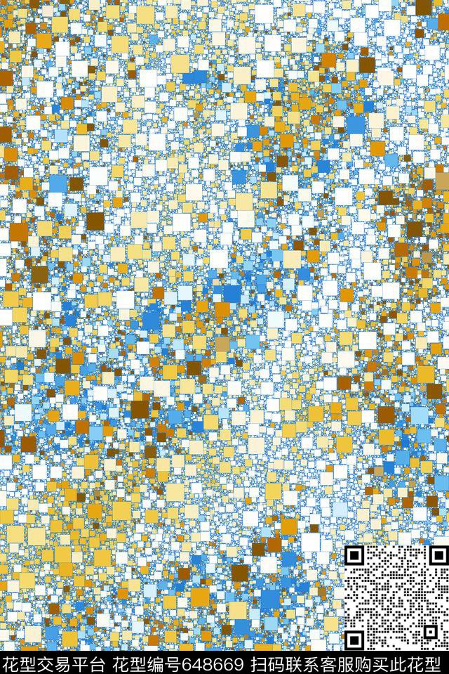 民族风几何格子数码印花华亿平台下载（图片编号: 648669） - 瓦栏（Walan）