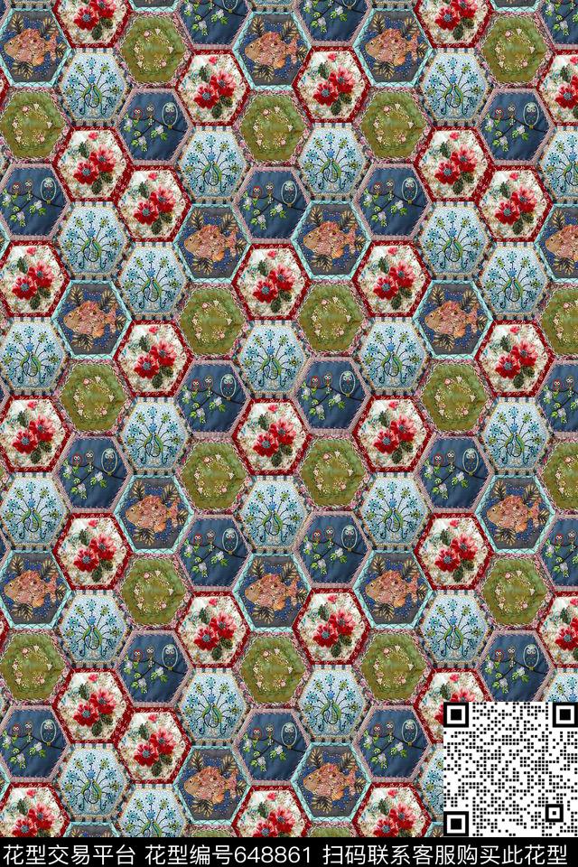 潮牌趣味童装数码印花华亿平台下载（图片编号: 648861） - 瓦栏（Walan）