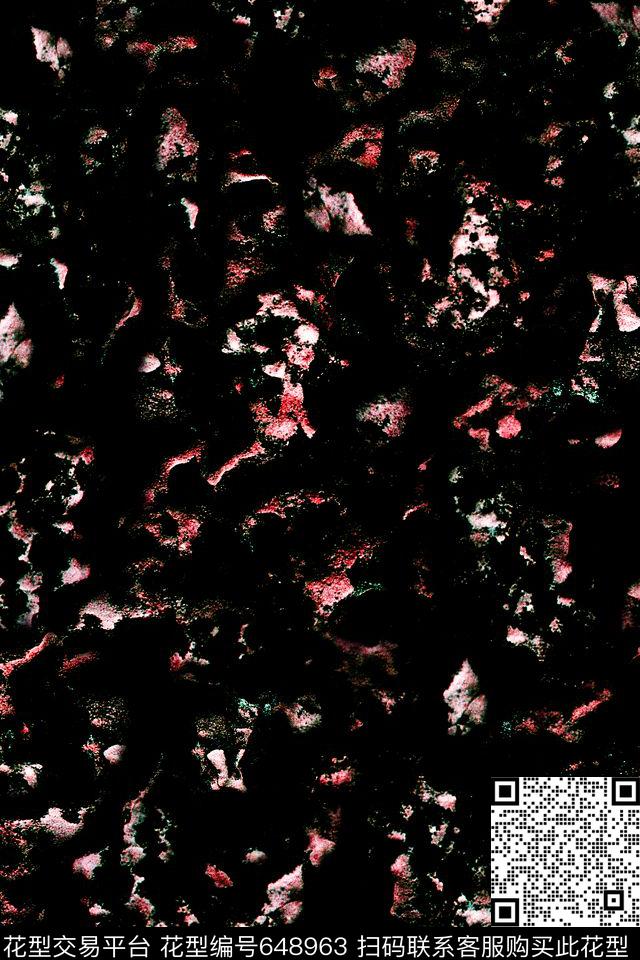 抽象肌理大理石石纹数码印花华亿平台下载（图片编号: 648963） - 瓦栏（Walan）