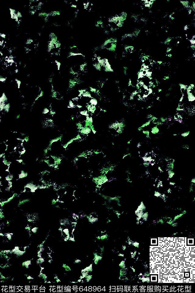 抽象肌理大理石石纹数码印花华亿平台下载（图片编号: 648964） - 瓦栏（Walan）