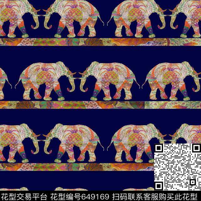 东南亚非洲神话数码印花华亿平台下载（图片编号: 649169） - 瓦栏（Walan）