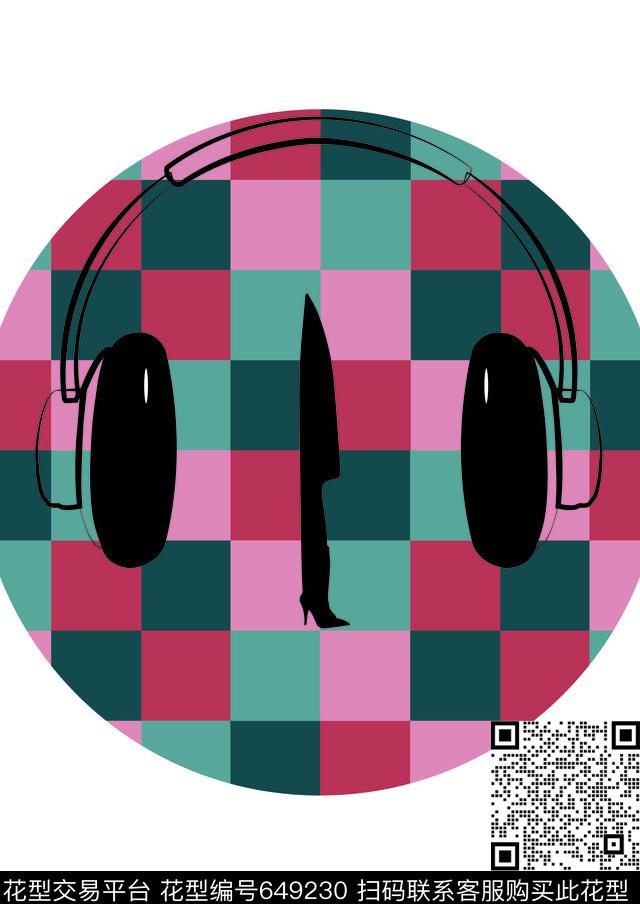 条纹竖条卡通数码印花华亿平台下载（图片编号: 649230） - 瓦栏（Walan）