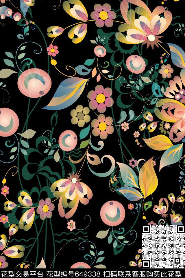 数码零点--女装零点--泳装数码印花华亿平台下载（图片编号: 649338） - 瓦栏（Walan）