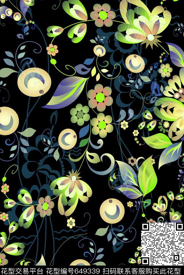 数码零点--女装零点--泳装数码印花华亿平台下载（图片编号: 649339） - 瓦栏（Walan）