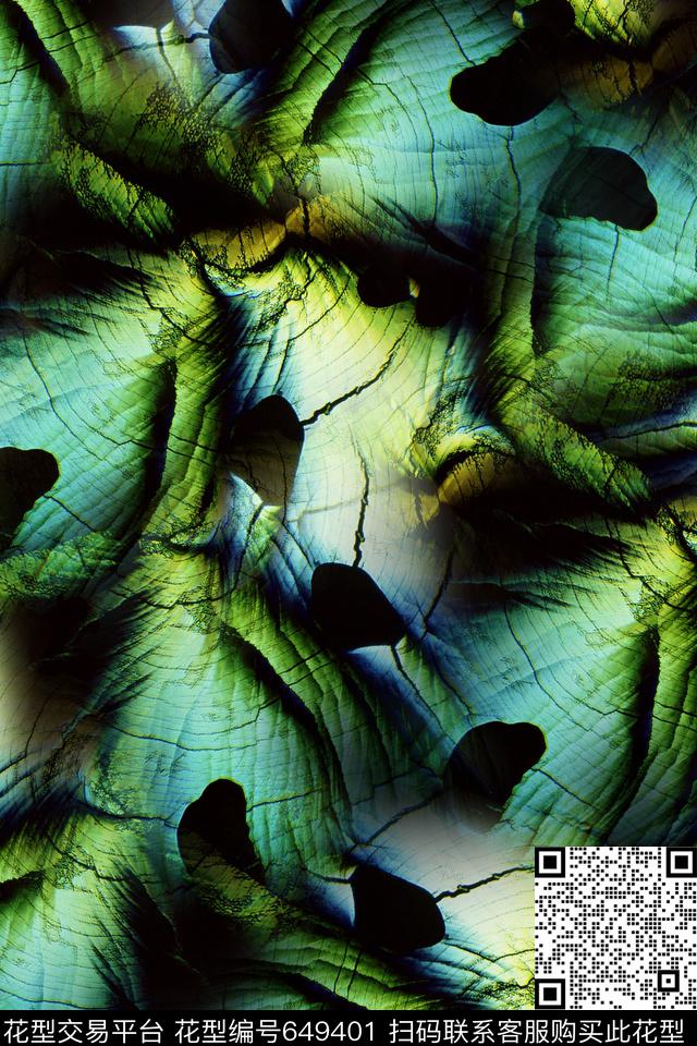 抽象自然纹理大理石数码印花华亿平台下载（图片编号: 649401） - 瓦栏（Walan）