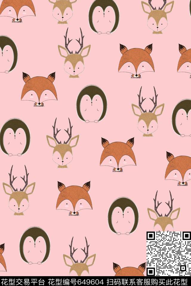 动漫婴童卡通传统印花华亿平台下载（图片编号: 649604） - 瓦栏（Walan）