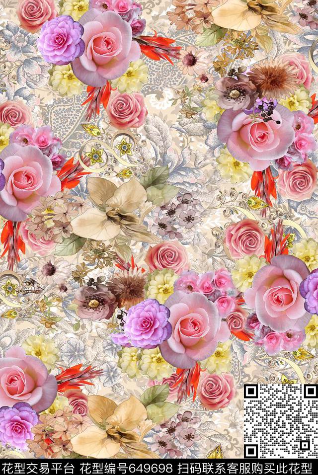 colorfull数码印花华亿平台下载（图片编号: 649698） - 瓦栏（Walan）