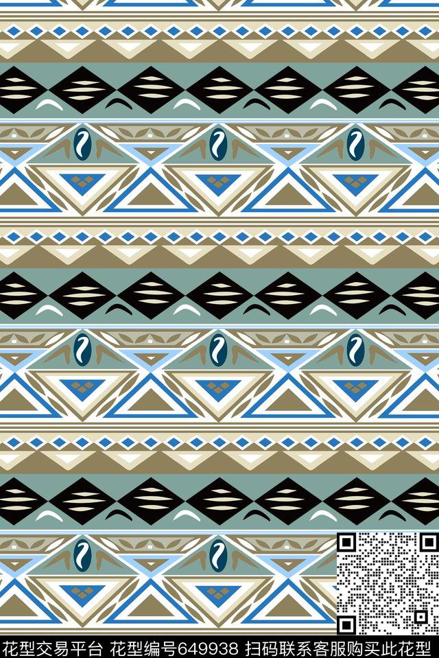 创意小方块色块数码印花华亿平台下载（图片编号: 649938） - 瓦栏（Walan）