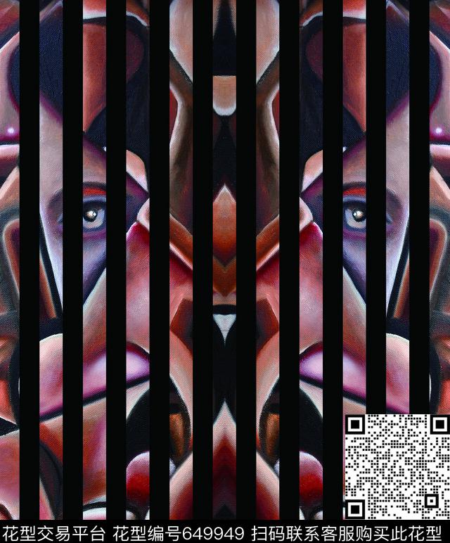 莫妮卡-女装华亿平台数码印花华亿平台下载（图片编号: 649949） - 瓦栏（Walan）