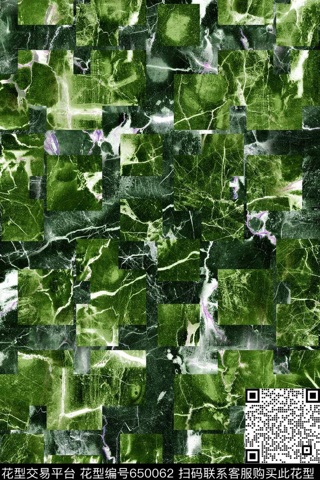 蓝色大理石深色大理石黑色大理石数码印花华亿平台下载（图片编号: 650062） - 瓦栏（Walan）