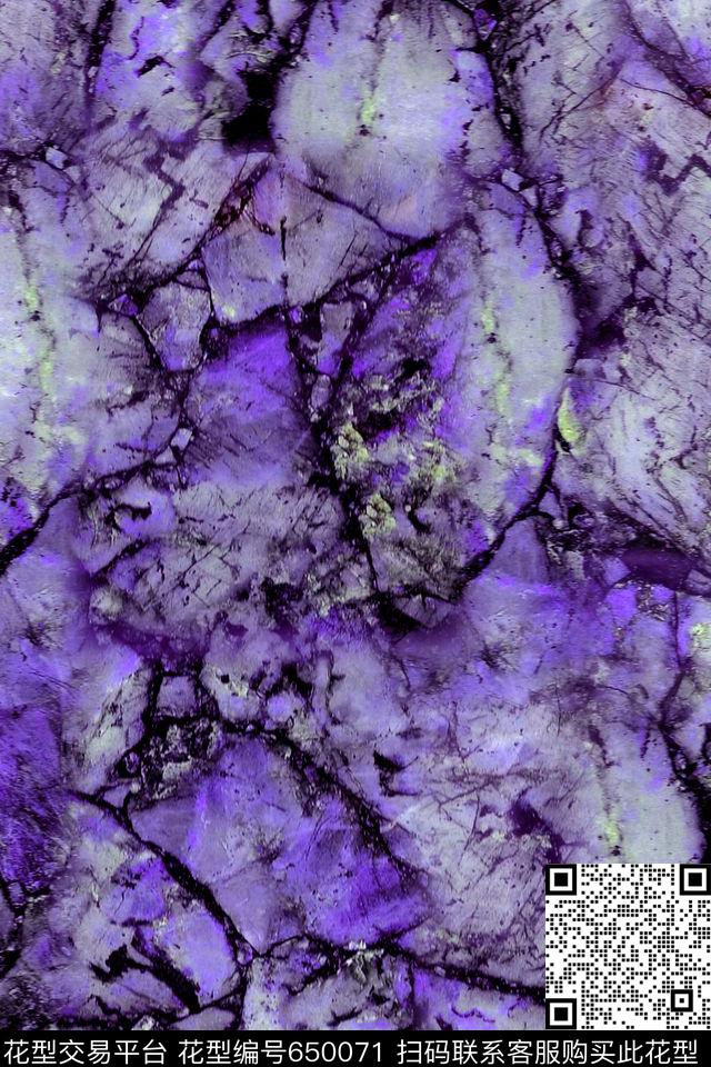 蓝色大理石黑色大理石深色大理石数码印花华亿平台下载（图片编号: 650071） - 瓦栏（Walan）