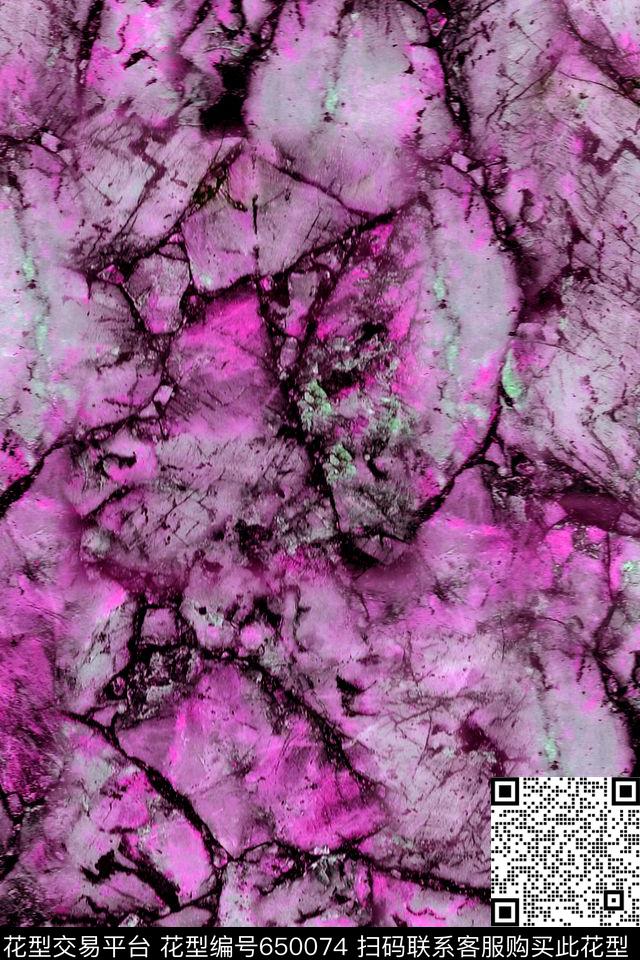 蓝色大理石黑色大理石深色大理石数码印花华亿平台下载（图片编号: 650074） - 瓦栏（Walan）