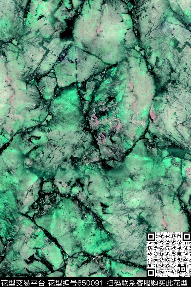 蓝色大理石黑色大理石深色大理石数码印花华亿平台下载（图片编号: 650091） - 瓦栏（Walan）