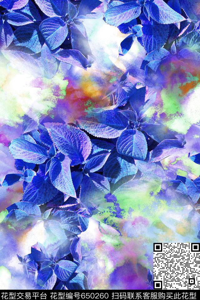 女装风景树叶数码印花华亿平台下载（图片编号: 650260） - 瓦栏（Walan）