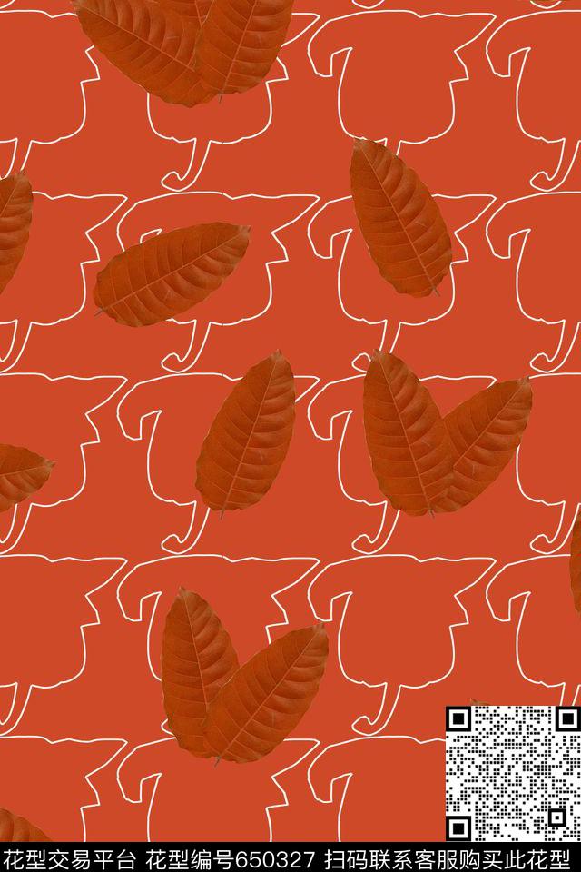 花卉男女衬衣T恤传统印花华亿平台下载（图片编号: 650327） - 瓦栏（Walan）